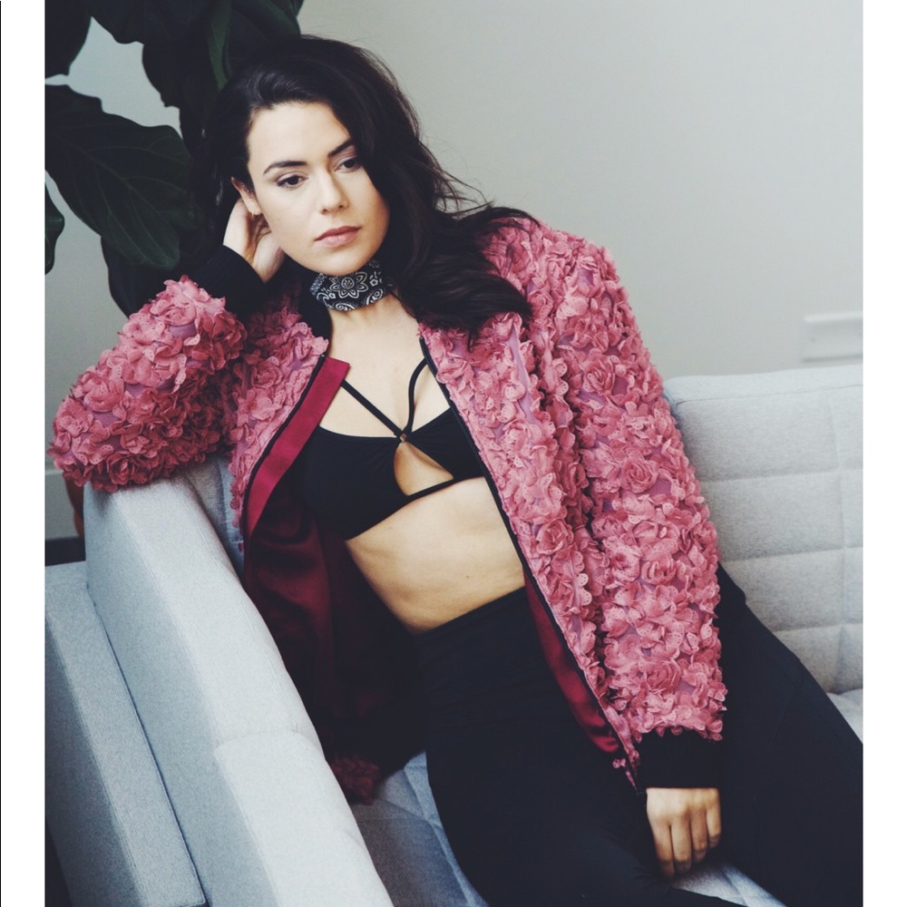 Floral Bomber